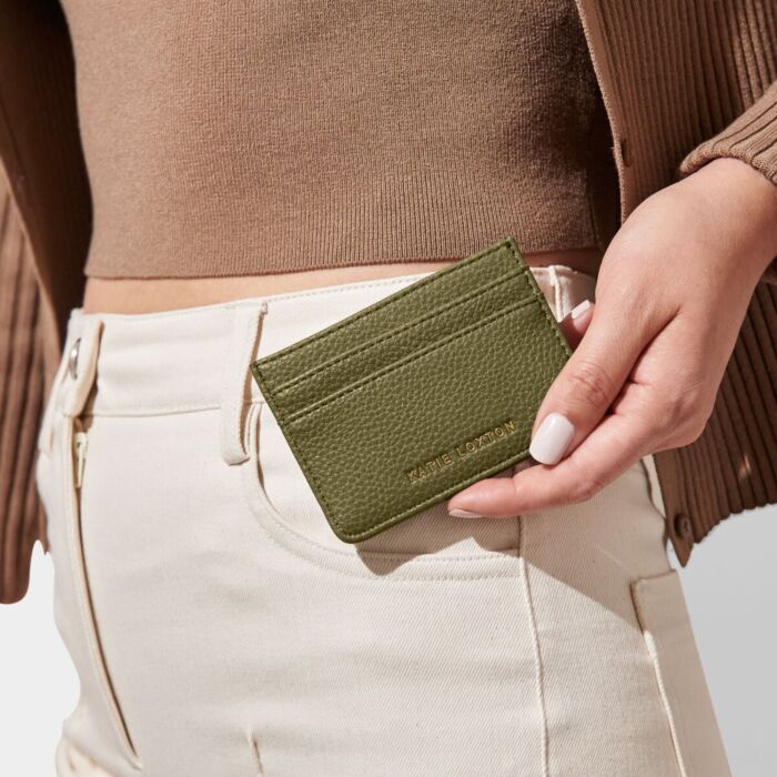 Katie Loxton Mia Card Holder - Khaki